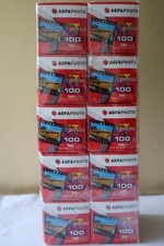 10x Agfa CT Precisa 100 - 35mm Slide Film - 36 Excl - Sealed - New Old Stock
