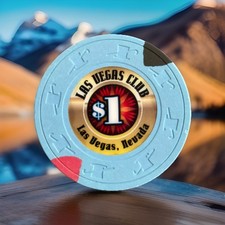 Las Vegas club $1 Casino Chip 