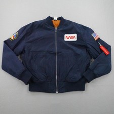 NASA Jacket Men Medium Blue