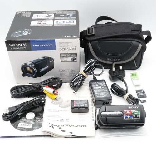 Sony handycam dcr sx15e - handycam, hd