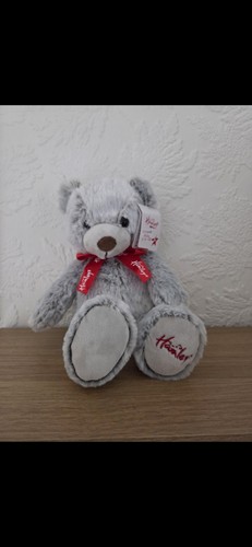 Grey hamleys teddy bear - hamleys, bnwt