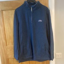 Weird Fish 1/4 Zip Textured