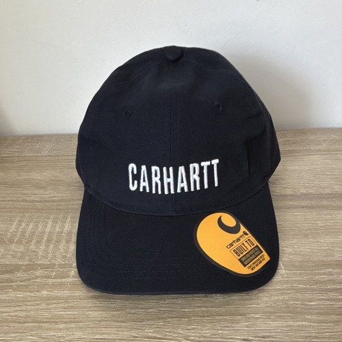 Carhartt navy canvas cotton - canvas,