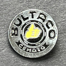 MOTORCYCLE Pin Badge BULTACO