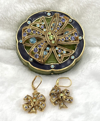 Joan rivers bow jewelry - jewelry, set