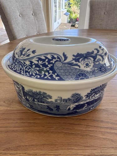 Vintage spode blue italian - vintage,