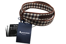 AQUASCUTUM Brown Leather