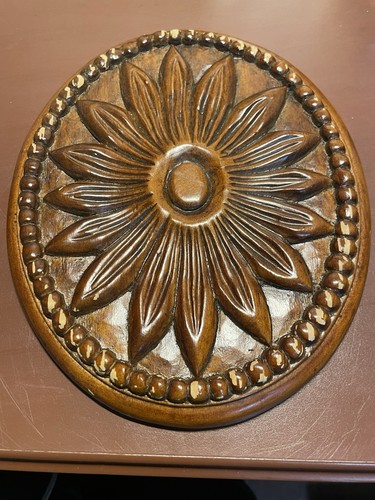 Salvaged vtg brown wooden - salvaged,