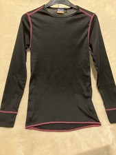 Size 10 Crivit Base layer Top Black And Pink 