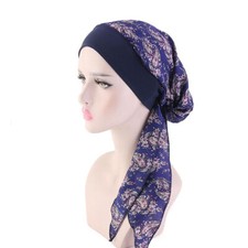 Pre-Tied Turban Hat Headwear