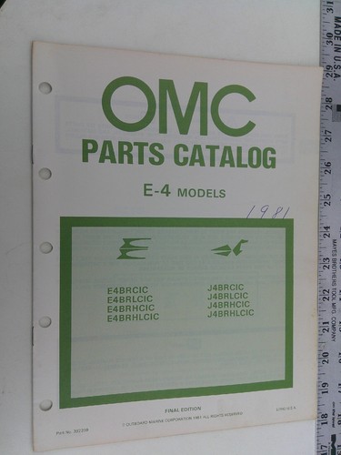 1981 omc parts catalog 4 - omc,