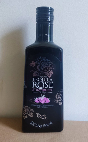 Empty 500ml tequila rose - 500ml,