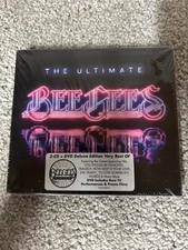BEE GEES THE ULTIMATE 3 DISC 2xCD & DVD DELUXE 50th ANNIVERSARY SEALED MEGA RARE