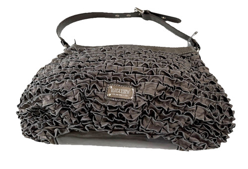 Moschino ruffle shoulder bag - moschino,