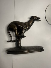 Bronze Effect Racing Greyhound