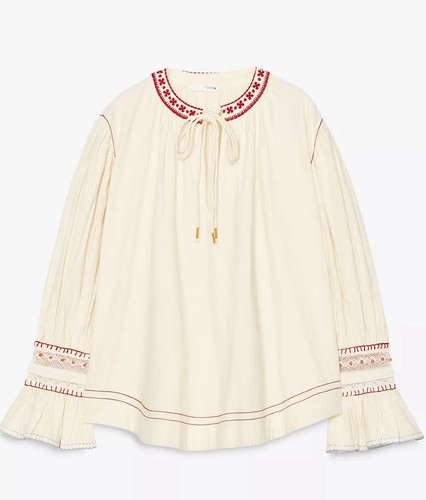 Zara collection embroidered - zara,