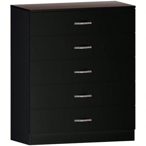 Black drawer chest - 5,