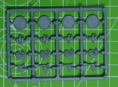 Dwarf shields incomplete sprue - shields,