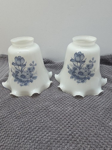 Pair vintage milk glass - vintage,