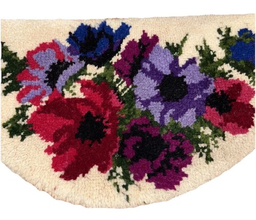 Vintage half moon - vintage, rug