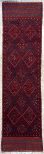 Handmade wool runner - handmade, rug