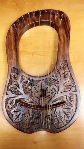 Lyre harp metal - 10,