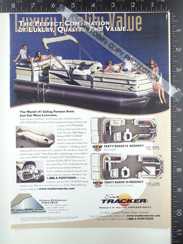 2000 advertising sun tracker - 2000,