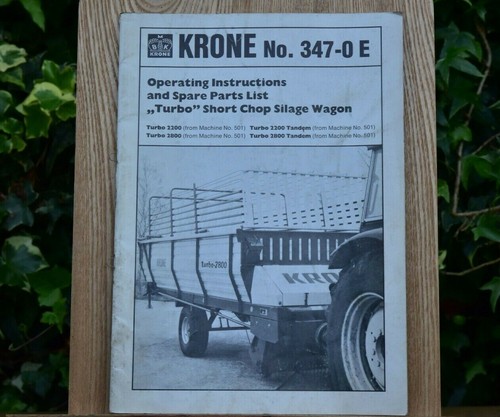 Krone turbo shortchop - krone,