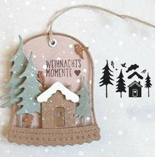 Christmas Tree House Metal