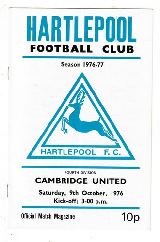 Hartlepool 1976 home - hartlepool,