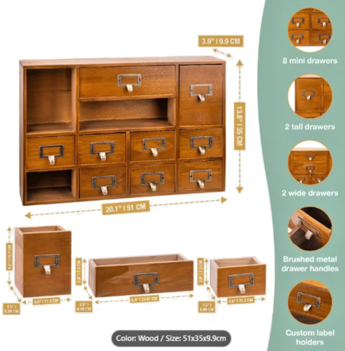 Wooden apothecary cabinet - apothecary,