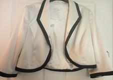 White Bolero Jacket, Berketex