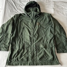 Salewa Mountain Technology Jacket Mens XXL Green Powertex Waterproof Hiking Gear