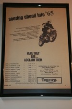 Triumph Motor Cycle Range