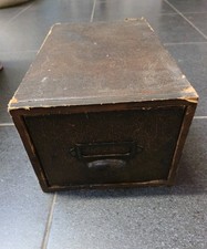 Vintage card index - vintage, storage