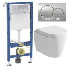 Rimless Wall Hung Toilet Pan