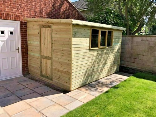Shed heavy duty garden - t&g,