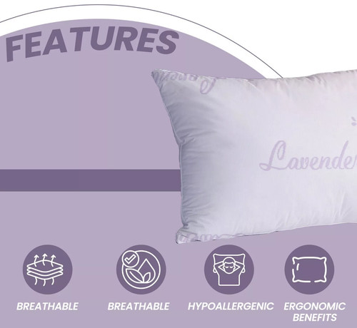 Hotel quality one - one, pillow