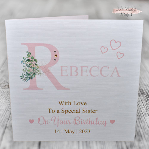 Personalised female birthday - personalised,
