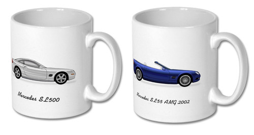 Mug mercedes sl - -, r230