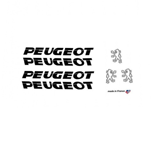 Peugeot bicycle frame - frame, stickers