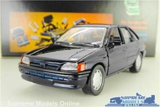 FORD ESCORT MODEL CAR MK5 BLUE 1990'S DEALER ISSUE 1:43 SCALE SCHABAK K8