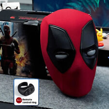 Deadpool Mobile Eyes Electronic Deadpool Mask Remote Control LED Light Up Gifts
