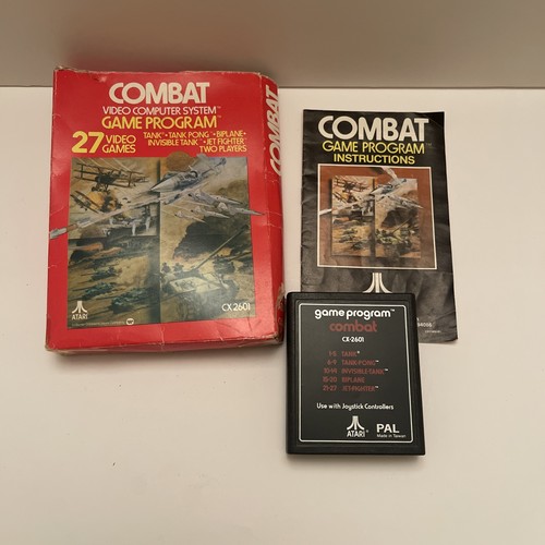 Vintage 1978 atari 2600 boxed - atari,