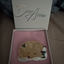 Deer Arrow Deer Brooch