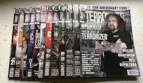 Terrorizer magazine job lot - magazine,