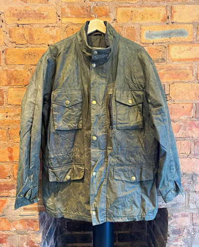 Vintage barbour green wax - vintage,