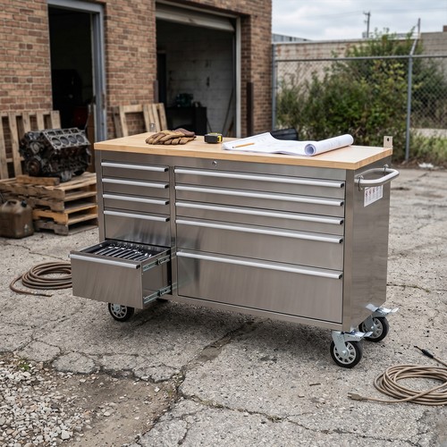 Heavy duty stainless steel - duty, 55"