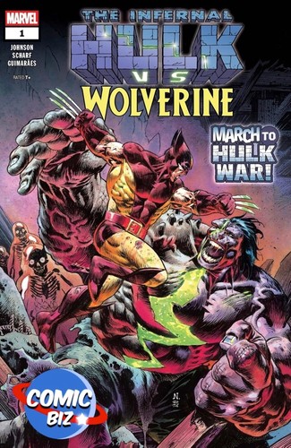Infernal hulk wolverine - hulk, vs.