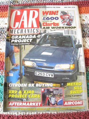 Car mechanics may 1998 granada - 1998,